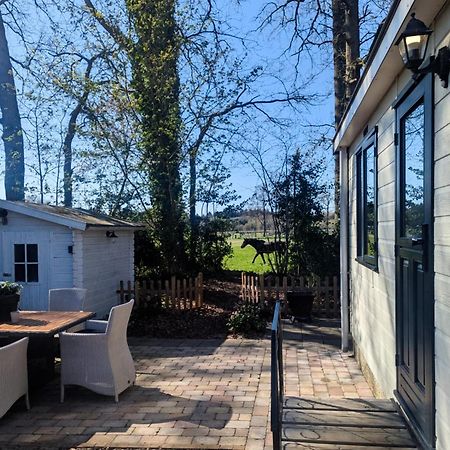 Hotel Chique Chalet Met Zicht Over De Weilanden Op De Veluwe Epe Exterior foto
